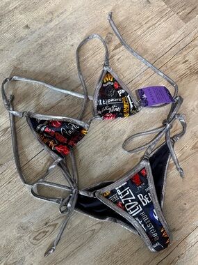 Handmade NWT rocker bikini
